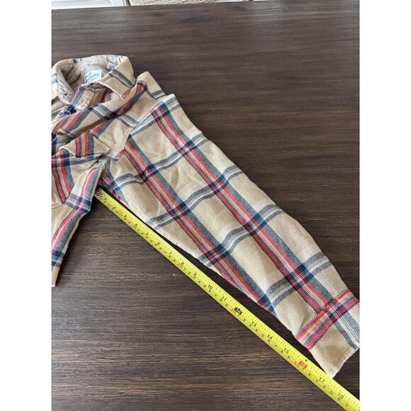 Vintage Sears Roebuck Shirt Womens OS Plaid Wool Blend Cropped 90s Lumber - Picture 8 of 8